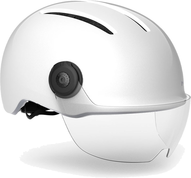 Met Helmet Vibe Mips Led White Glossy Elcykel Hjelm
