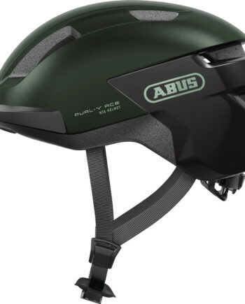 Abus Purl Ace Led Lys Moss Green Elcykel Hjelm